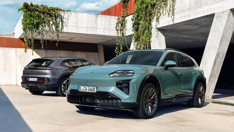 Porsche Cayenne Electric сбросил маску: две версии, до 1156 л.с. и беспроводная зарядка