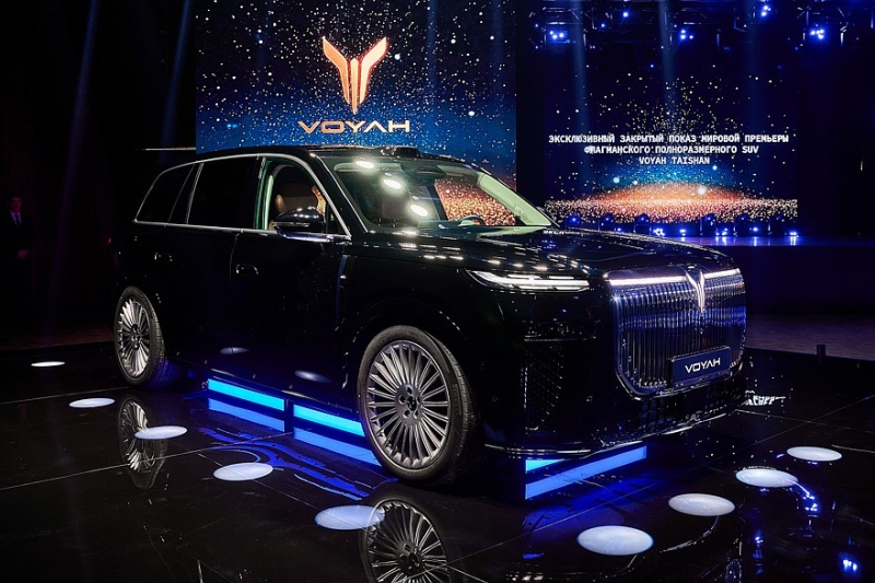Роскошный кроссовер Voyah Taishan: успешный старт в Китае и премьера версии для России