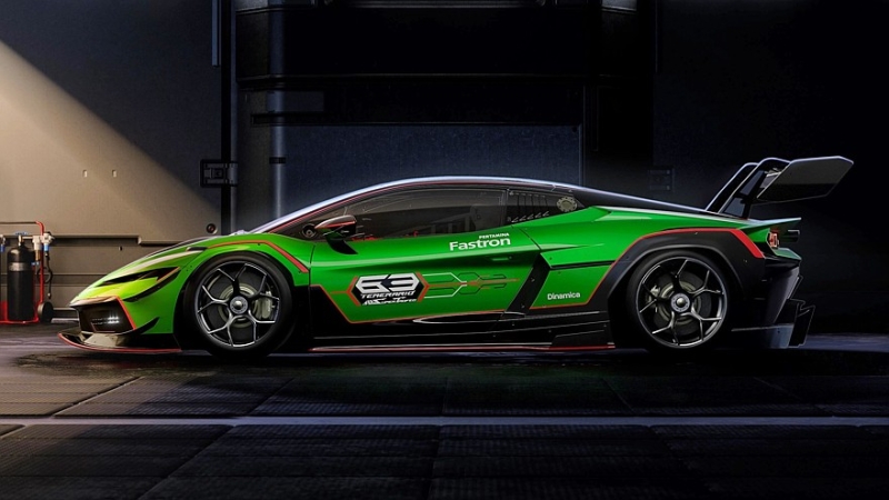 Трековый Lamborghini Temerario Super Trofeo: задний привод без гибридной надстройки