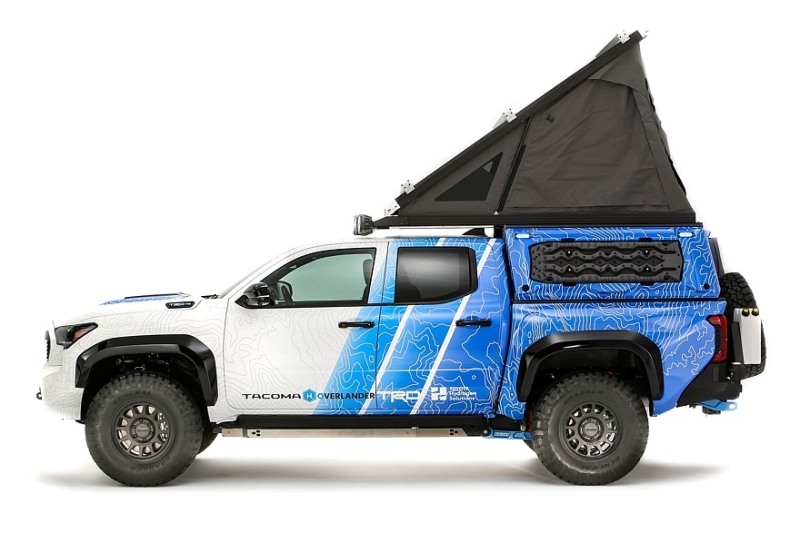 Водородный монстр Toyota Tacoma H2-Overlander: 555 л.с. и чистая вода для душа