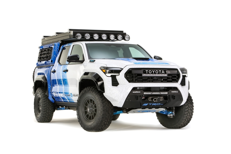 Водородный монстр Toyota Tacoma H2-Overlander: 555 л.с. и чистая вода для душа