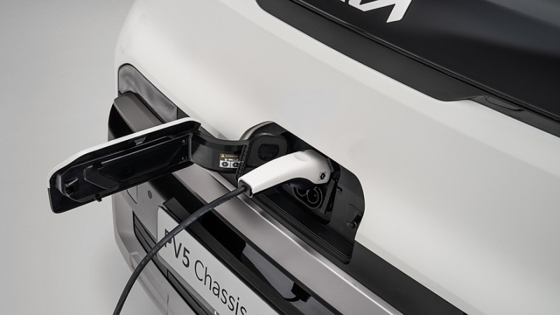«Зелёная» рабочая лошадка: Kia представила шасси PV5 во Франции