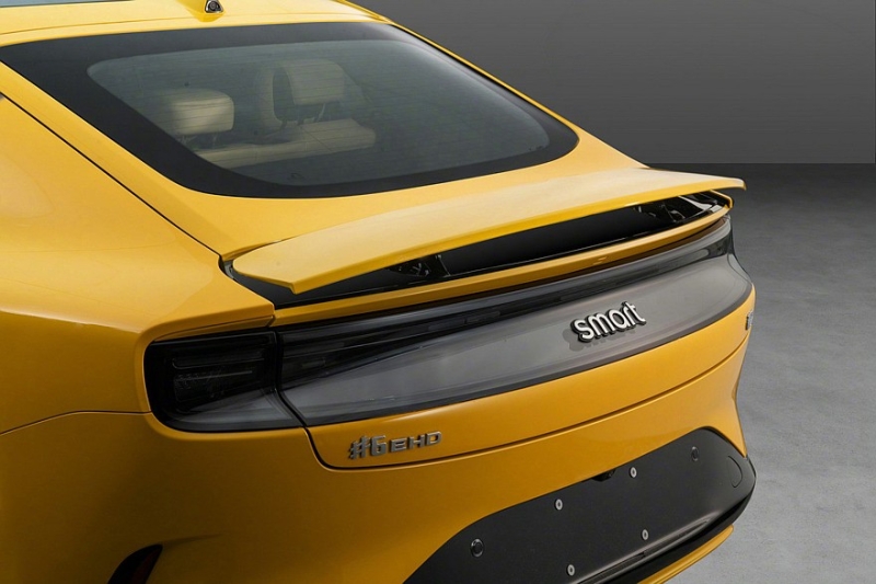 Большой лифтбек smart #6 раскрылся до премьеры