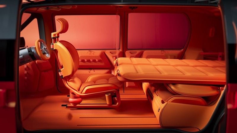 Citroen Elo: шестиместный семейный минивэн со съёмной мебелью и двумя матрасами