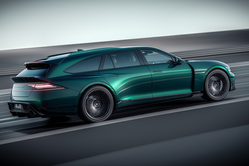 Genesis G90 превратился в «заряженный» универсал Wingback