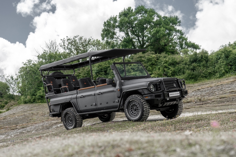 Ineos Grenadier Game Viewer готов к путешествию по саванне