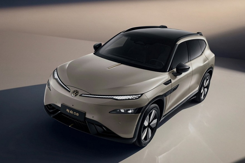 Новый кроссовер Volkswagen ID.Unyx 08 показали живьём