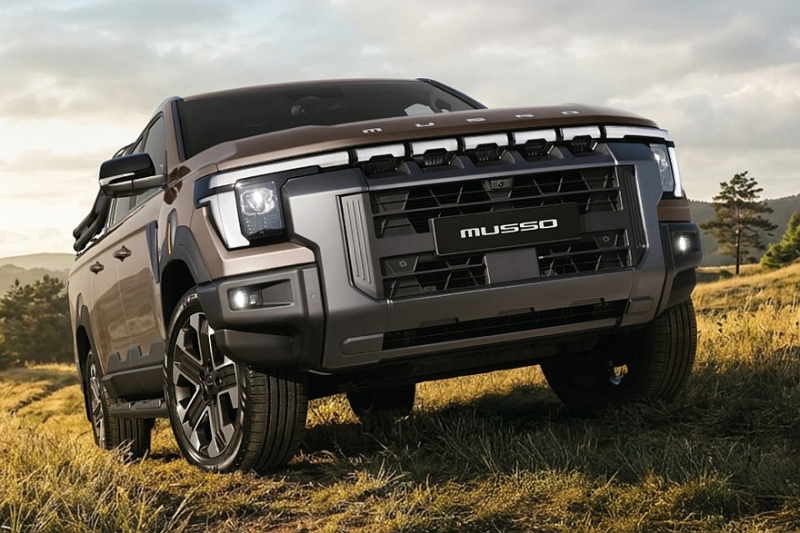 Новый пикап KGM Musso от бывшего SsangYong: официальные изображения