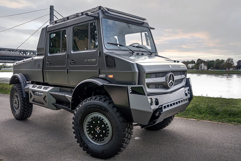 Unimog, который смог стать роскошным: спецверсия к 80-летию легендарного грузовика