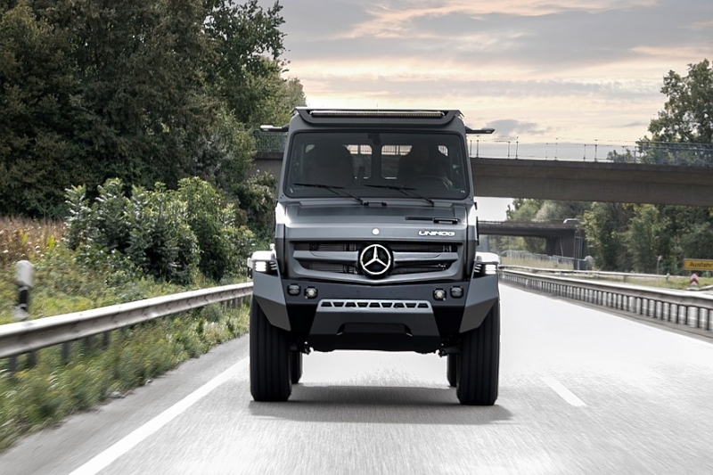 Unimog, который смог стать роскошным: спецверсия к 80-летию легендарного грузовика