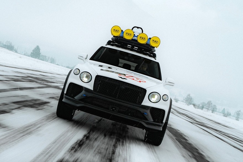 Bentley пробует грязь: представлен прототип Bentayga X для любителей бездорожья