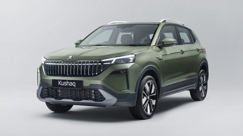 Обновлённый кроссовер Skoda Kushaq: более стильная внешность и пересмотренная техника