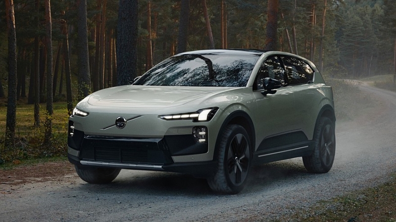 Volvo EX60: без дверных ручек, до 810 км на одной зарядке, сразу есть версия Cross Country