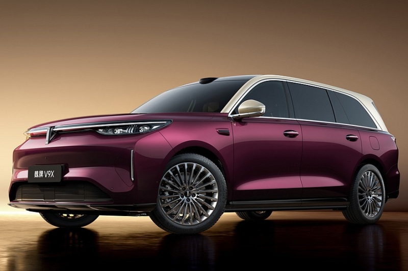 Great Wall полностью раскрыл внешность большого кроссовера Wey V9X