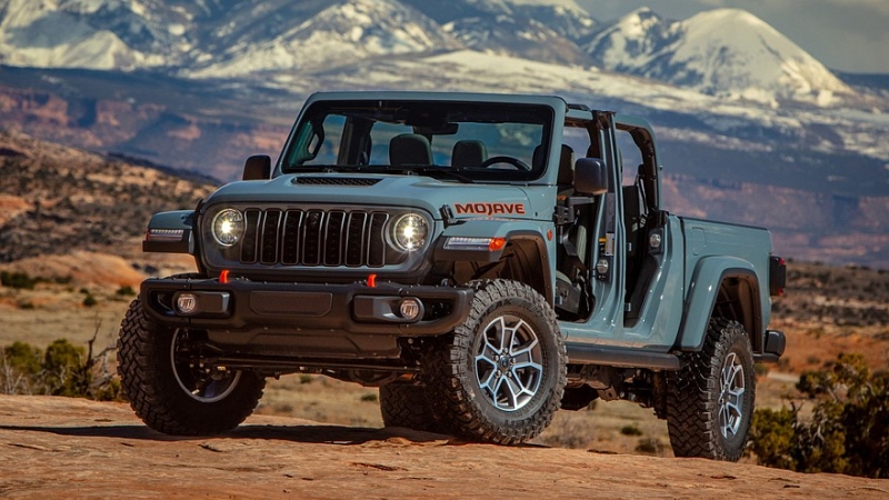 Jeep Gladiator обзавёлся олдскульной двухцветной версией Whitecap
