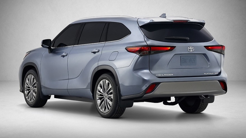 Новый трёхрядный кроссовер Toyota: первые изображения