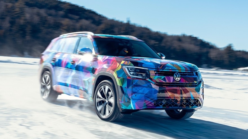 Новый Volkswagen Atlas для США готовится к премьере: есть отличия от &laquo;китайца&raquo;