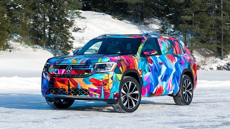 Новый Volkswagen Atlas для США готовится к премьере: есть отличия от &laquo;китайца&raquo;