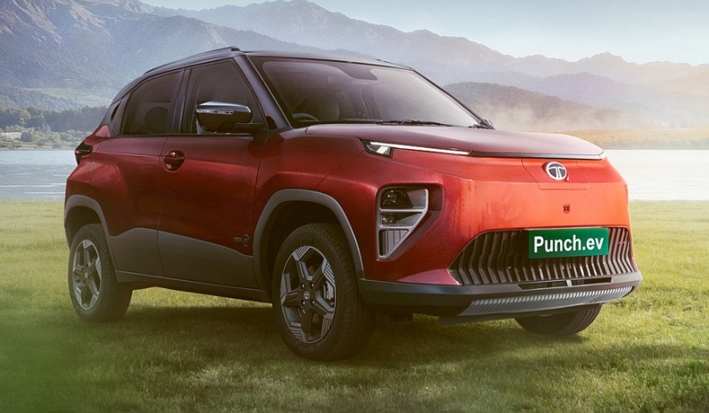 Обновлён паркетник Tata Punch EV: дальнобойнее и дешевле