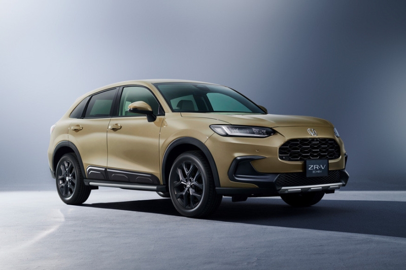 Обновлённый кроссовер Honda ZR-V для Японии: теперь только гибрид, есть «внедорожная» версия