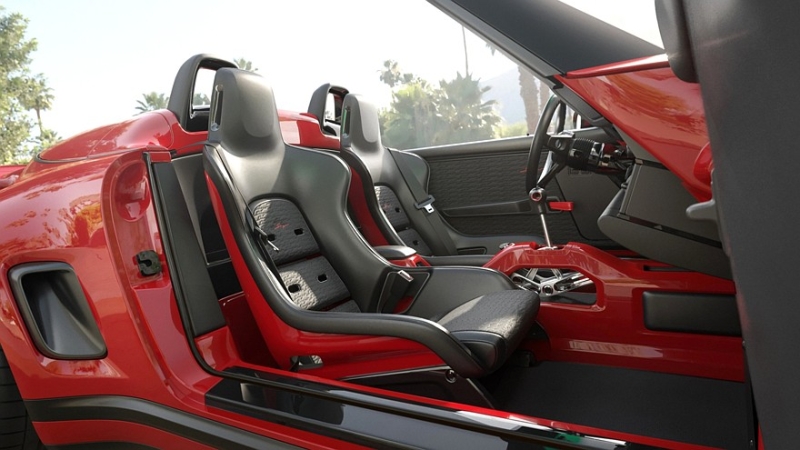 Рестомод Porsche 911 Carrera Cabriolet от Singer: убирающиеся фары и новый откидной верх