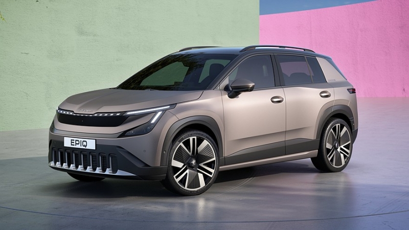 Skoda Epiq готовится к дебюту: три варианта техники и подробности о салоне