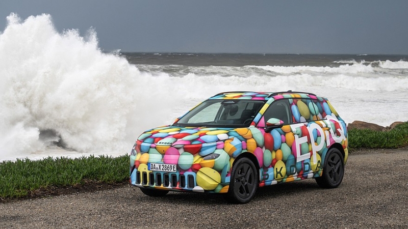 Skoda Epiq готовится к дебюту: три варианта техники и подробности о салоне