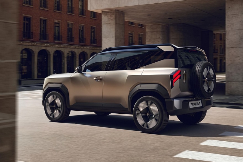 Кроссовер Renault Bridger для небогатых рынков: суровый облик и несколько вариантов начинки