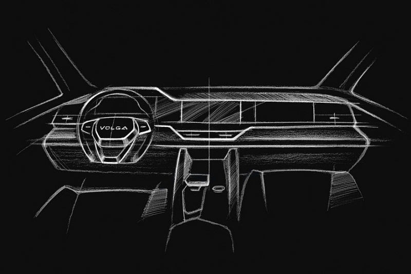 Кроссовер Volga K50: первые фотографии и подробности