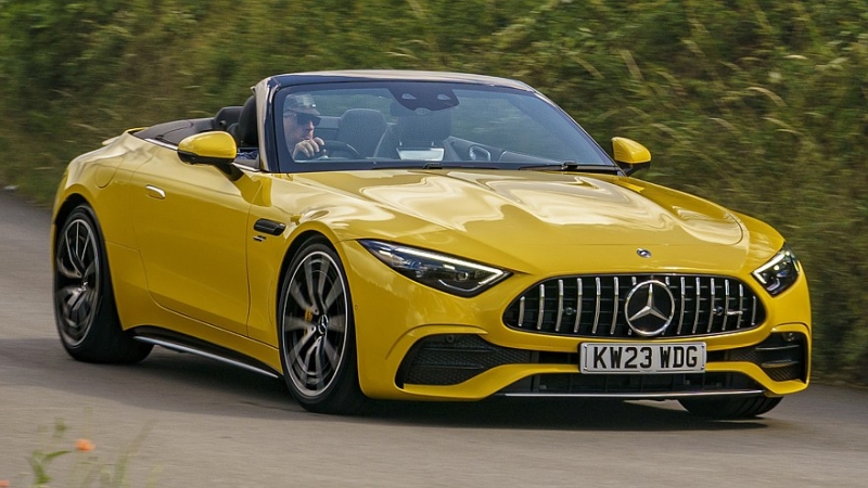 Обновлённый Mercedes-AMG SL: первые изображения