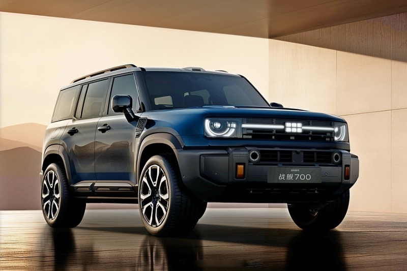Серийный кроссовер Geely Galaxy Cruiser 700: первые официальные фото