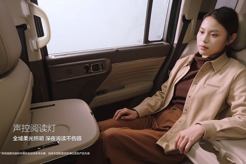 Удлинённый кроссовер Haval Raptor Plus: показан интерьер