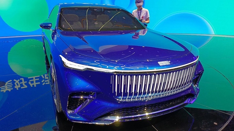 Geely показала концепт, демонстрирующий развитие дизайна люксового семейства Galaxy