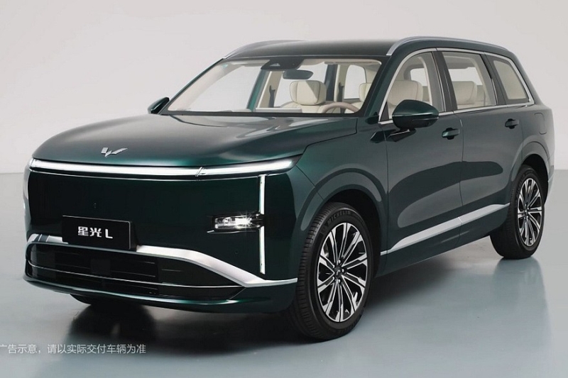 GM и SAIC готовят к премьере большой кроссовер Wuling Starlight L в новом стиле