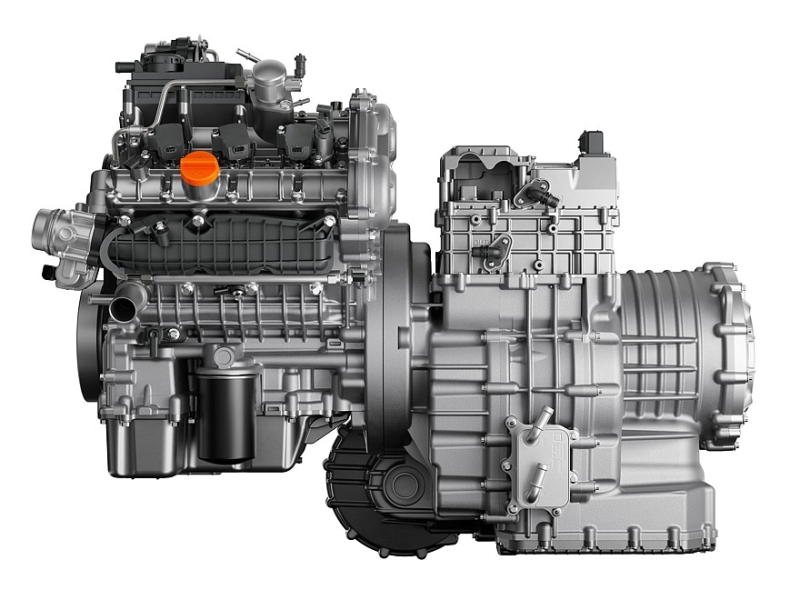 Компания Horse Powertrain представила очень лёгкий V6 и гибридную АКП для него