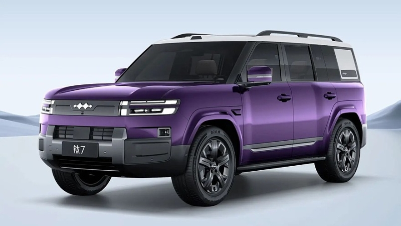 Кроссовер FangChengBao Tai 7: теперь и электрические версии в дополнение к гибридным