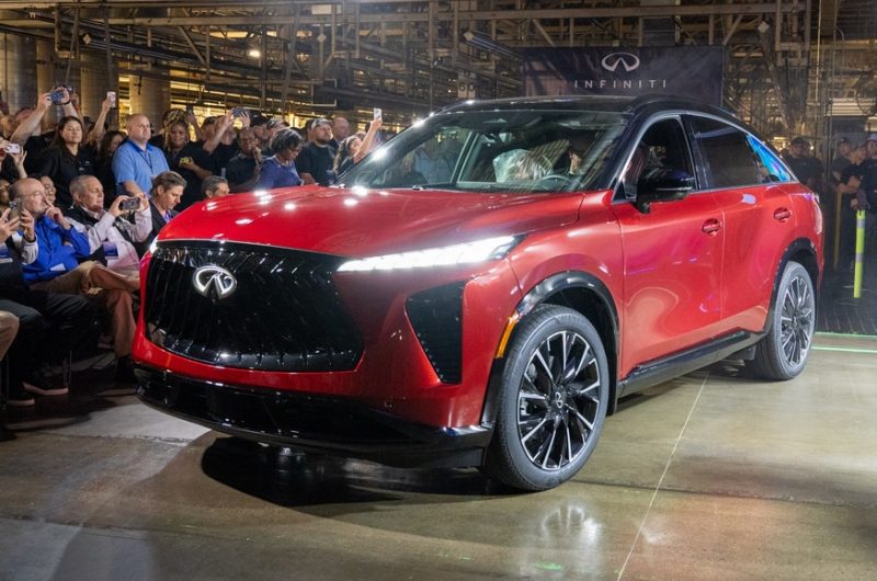 Кроссовер Infiniti QX65, вдохновлённый Infiniti FX: производство началось