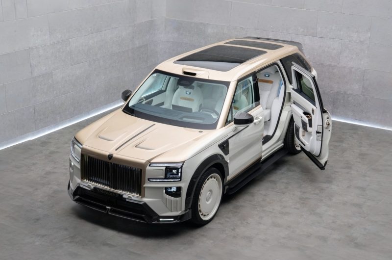 Mansory добралась до «китайцев» и сделала царский Zeekr 9X