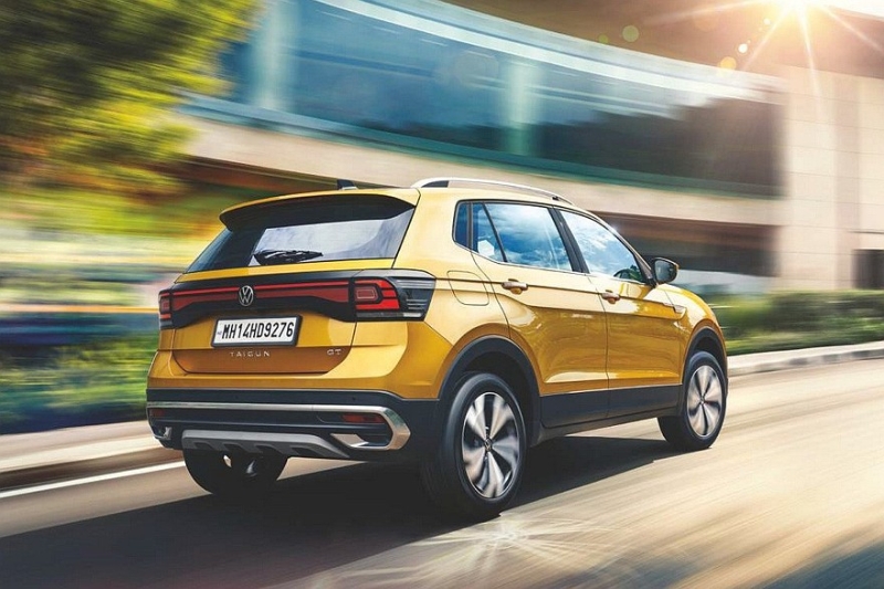 Недорогой кроссовер Volkswagen Taigun: на подходе рестайлинговая версия