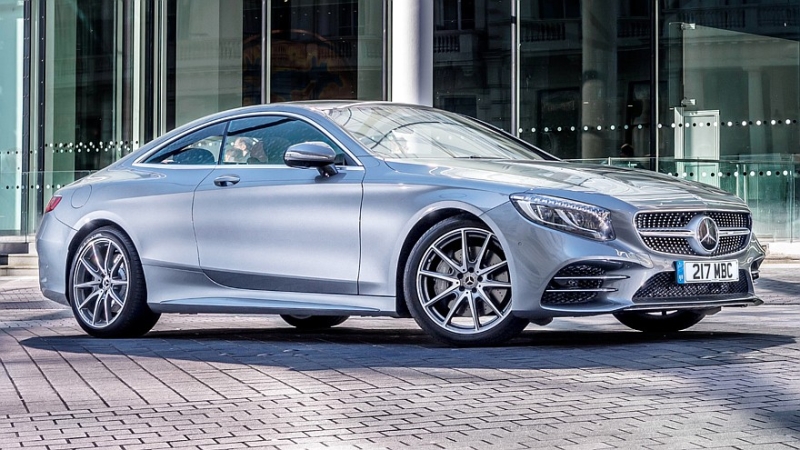 Новое купе Mercedes-Benz S-класса: первые изображения