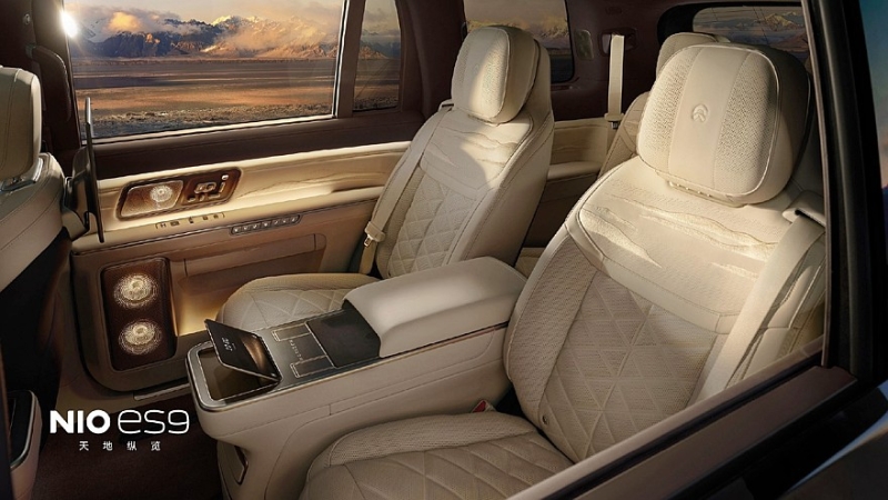Переизобретение флагмана: большой кроссовер Nio ES9 раскрыл свой роскошный салон