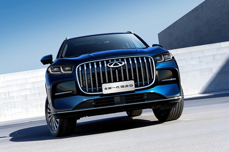 Рестайлинговый Chery Tiggo 9 выходит на рынок: новый салон и скидки