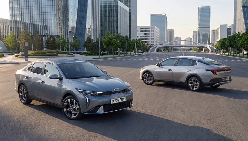 Седан Kia K3, который пришёл на смену Kia Rio, начали производить в Узбекистане