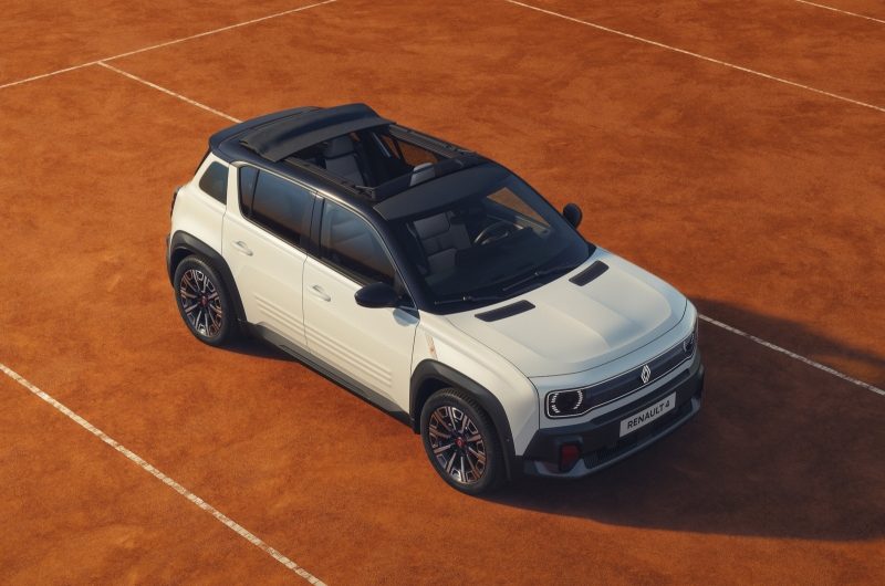 Вдохновлённый чемпионатом Франции по теннису: представлен Renault 4 Roland-Garros