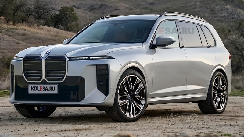 BMW X7 следующего поколения: новые изображения