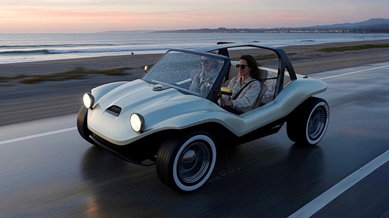 Brado Carbon Buggy: аналоговый багги в стиле Meyers Manx с карбюраторным мотором