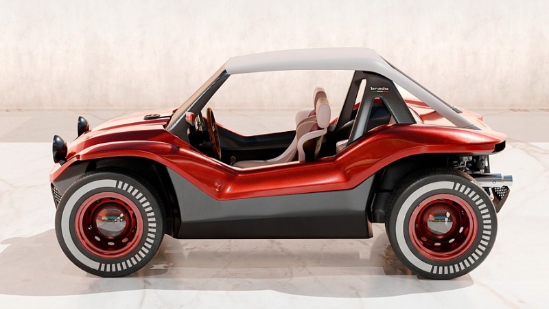 Brado Carbon Buggy: аналоговый багги в стиле Meyers Manx с карбюраторным мотором