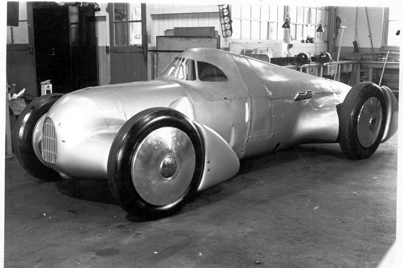 Компания Audi воссоздала рекордный автомобиль Auto Union Lucca 1935 года