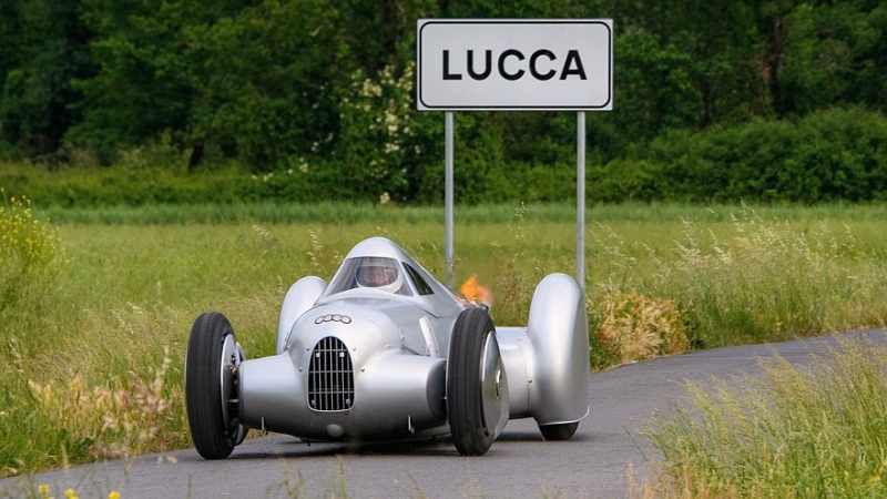 Компания Audi воссоздала рекордный автомобиль Auto Union Lucca 1935 года