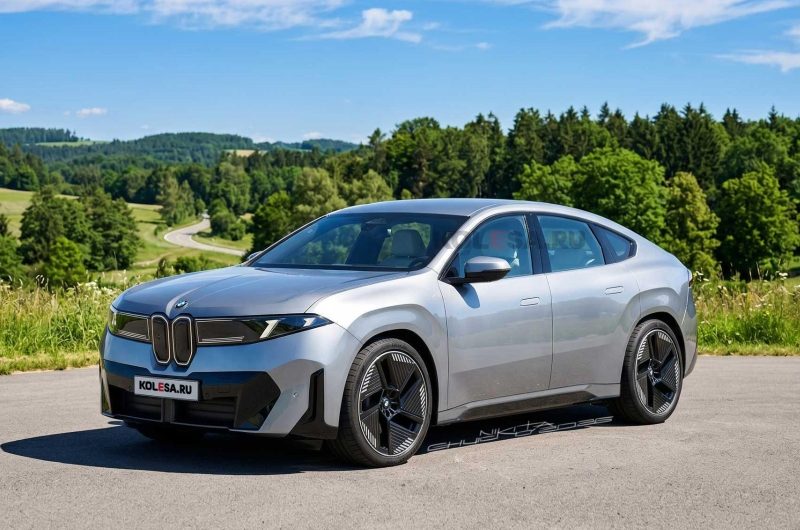 Кроссовер BMW iX4: новые изображения